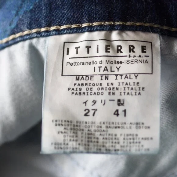 Versace Jeans Couture Artsy & Colourful Painted Jeans - Italy - Picture 8 of 11